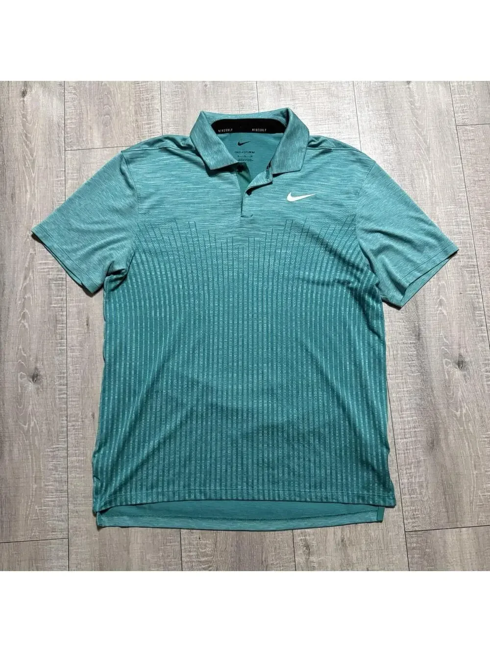 Nike Neptune Enamel Green Dri-Fit ADV Vapor Polo Golf Shirt DN2243 Men’s M